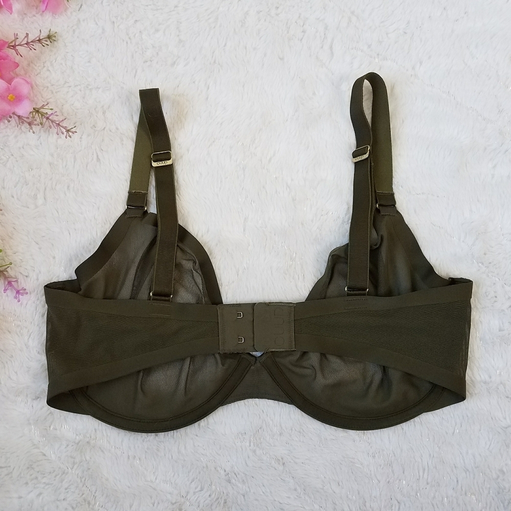 Cuup The Plunge Mesh Bra View 2